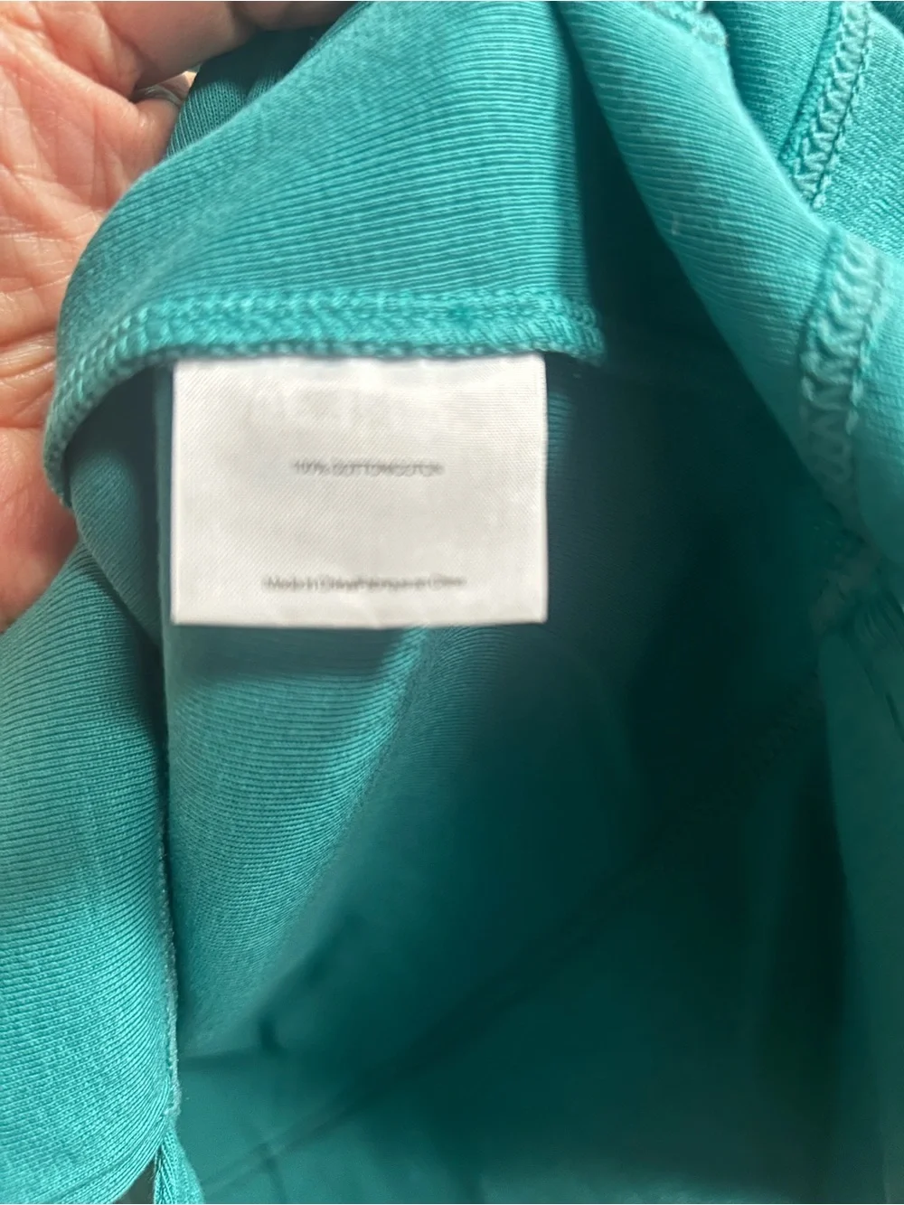 Tory Burch Teal 3/4 Sleeves Polo Top - Sz M- new